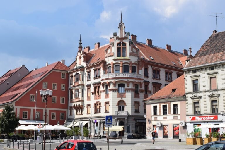 Maribor Architecture in the Main Square