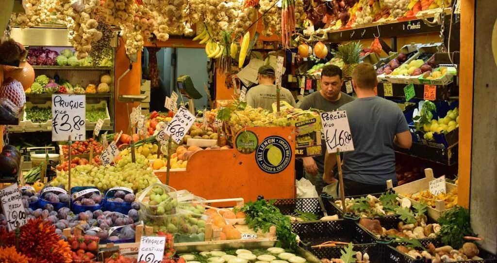 Vibrant Fruit Stall in Venice