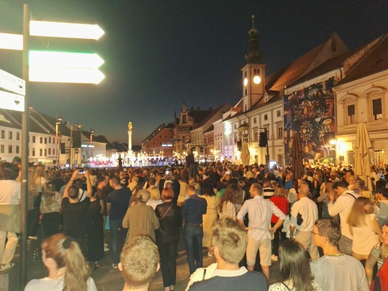 Live Ballet in the Main Square Maribor