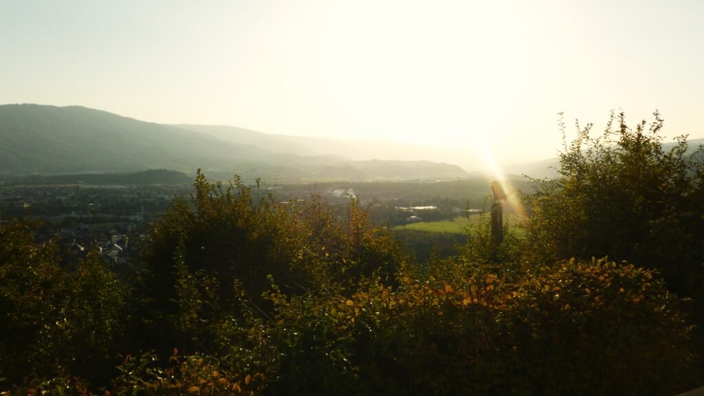 Maribor Cityscape at Sunset