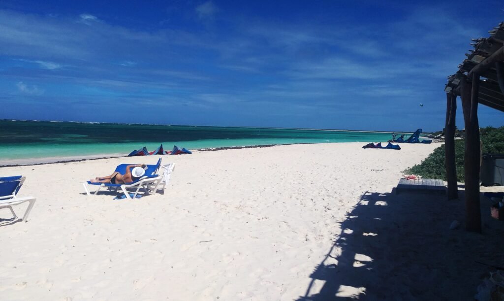 Kitesurfing in Anegada. Great Conditions and Usually Small Crowds